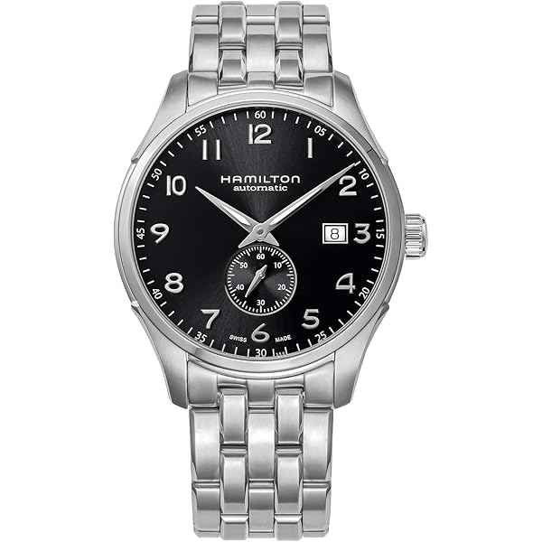 【ハミルトン】HAMILTON 時計 シンライン ブラック文字盤 ☆極美品☆ H38411783 ジャズマスター シンライン スモールセコンド
